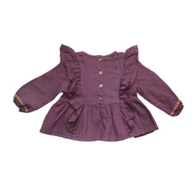 Load image into Gallery viewer, BLUSA OLANES BURGUNDY
