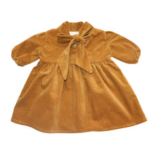 Load image into Gallery viewer, VESTIDO ATERCIOPELADO GOLD BEBE
