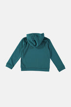 Load image into Gallery viewer, SUDADERA CON LOGO COLOR VERDE AQUA
