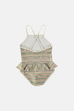 Load image into Gallery viewer, Coco Au Lait BABY MULTI-STRIPES SWIMSUIT  Stripes SS23
