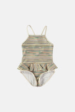 Load image into Gallery viewer, Coco Au Lait BABY MULTI-STRIPES SWIMSUIT  Stripes SS23
