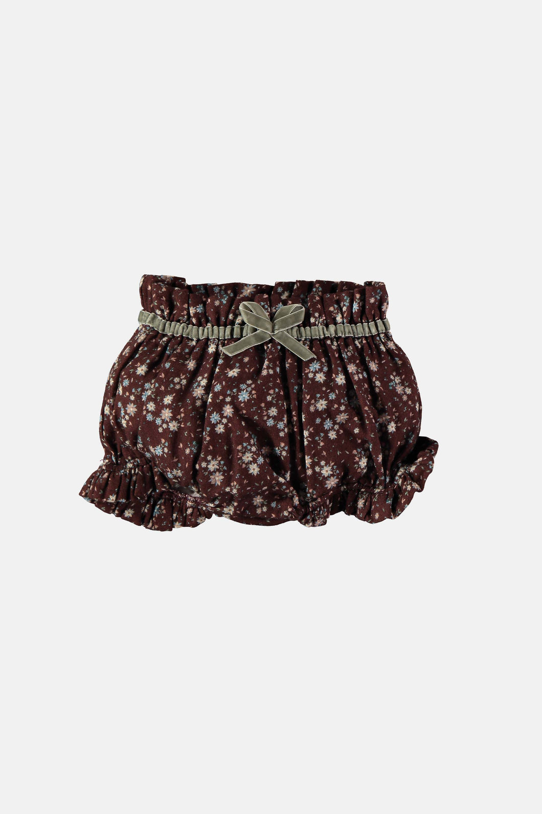 Coco Au Lait BROWN FLOWERS CULOTTE  Brown Flowers