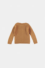 Load image into Gallery viewer, Coco Au Lait Baby buttoned sweater Sweater Biscuit AW21
