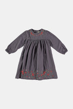 Load image into Gallery viewer, Coco Au Lait Bambula Embroidered Dress Dress Grey
