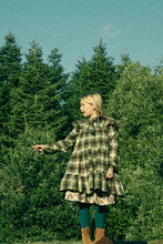 Load image into Gallery viewer, Coco Au Lait CHECKERED MIDI DRESS  Checks AW22
