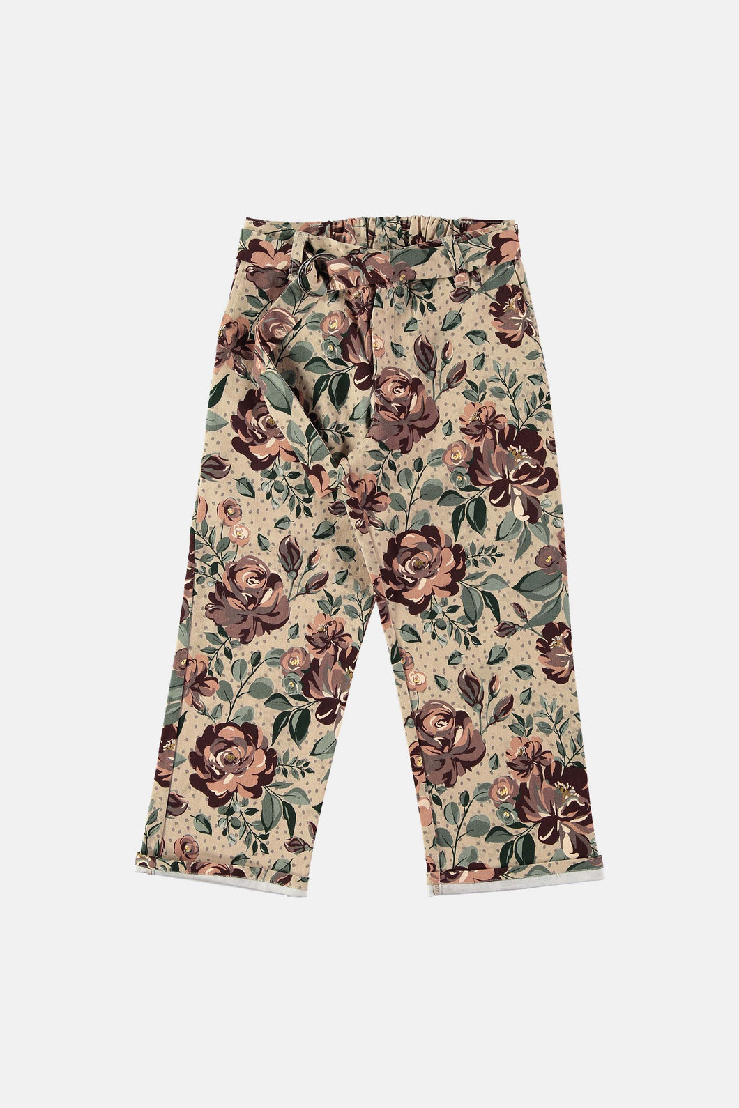 Coco Au Lait FLOWERS TROUSER  Roses AOP