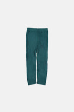 Load image into Gallery viewer, Coco Au Lait Ribbed knit leggings LEGGINGS Shaded Spruce
