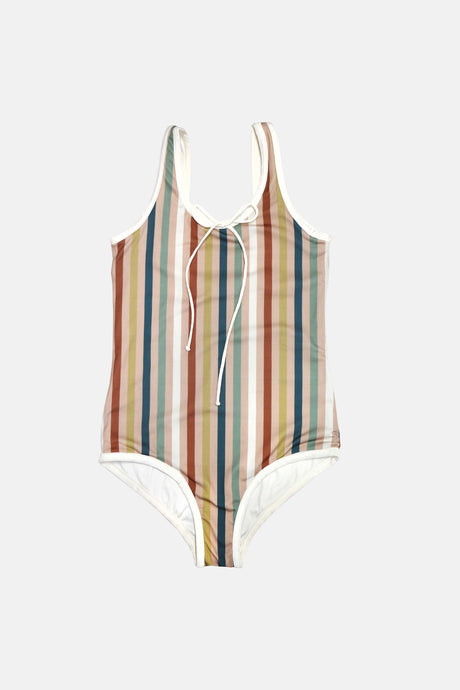 Coco Au Lait TIERRA STRIPES SWIMSUIT Swimsuit Stripes Swim